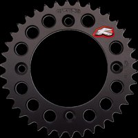 Image of 491--415-38P-BK - Renthal Ultralight Sprocket For Husqvarna EE 3 2024 Rear 38T - Black
