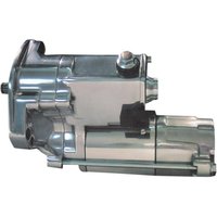 Image of 775090 - Terry Components Slugger 1.8kW High-Torque Starter Motor For Harley Davidson FLHS 1340 1990-1993 - Chrome