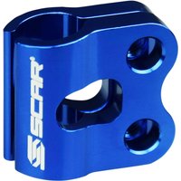BLC100B - Scar Brake Line Clamp For Honda CR125 2004-2007 - Blue