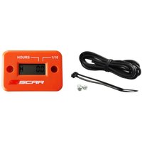 HMOR - Scar Self-Powered Digital Hour Meter - Orange