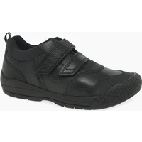 Start-Rite Boy's Strike Boys School Shoes - Black - Size: 1.5 (older)/H (Extra Wide)
