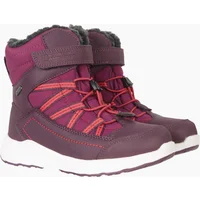 Mountain Warehouse Childrens/Kids Denver Adaptive Waterproof Snow Boots - Purple - Size: 13