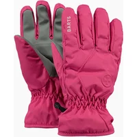 Girl's Barts Kids Basic Waterproof Skiing Gloves - Pink - Size: 8 years/9 years/10 years