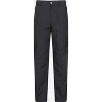 Men's Mountain Warehouse Mens Trek II Regular Winter Trousers - Black - Size: 30R
