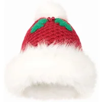 Women's Mountain Warehouse Womens/Ladies Mrs Claus Pom Pom Christmas Beanie - Red - Size: ONE size