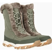 Women's Mountain Warehouse Womens/Ladies Ohio Snow Boots - Green - Size: 7