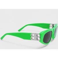 Balenciaga Women's Cat Eye Sunglasses Green - Size: ONE size,