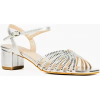 Lunar Women's Twinkle Womens Sandals - Silver Synth - Size: 3