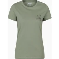 Women's Mountain Warehouse Womens/Ladies Peak District Mountain Scene T-Shirt - Green - Size: 16