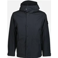 Stone Island Men's Weatherproof Cotton Canvas Ghost Parka - Navy - Size: 44/Regular
