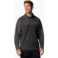 Men's Columbia Steens Mountain Half Snap II Men's Grey Fleece Jacket - Size: 38