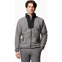 Men's Columbia Sequoia Grove Full Zip Men's Grey Fleece Jacket - Size: 38