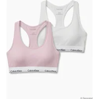 Women's Calvin Klein BRALETTE Womens 2 Pack Multicoloured - Size: S