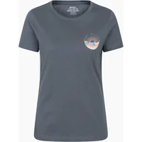 Women's Mountain Warehouse Womens/Ladies Fort William Tree Ring T-Shirt - Navy - Size: 8
