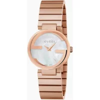 Women's Gucci YA133515 Interlocking Ladies Watch - Silver