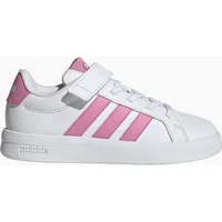 Adidas Girl's Grand Court 3.0 Trainers - White - Size: C12.5 31