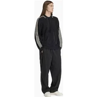 Adidas Originals Men's Premium Collared Neck Raglan Sleeve Sweater - Black - Size: M