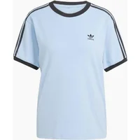 Adidas Originals Women's Crew Neck Short Sleeve Jersey T-Shirt - Blue - Size: 14