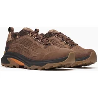 Men's Merrell Moab Speed 2 Leather Men's Mole Hiking Shoes - Brown - Size: UK 7 / eu 41 / us 7.5