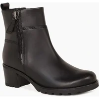 Gabor Women's Dayna Womens Ankle Boots - Black - Size: 9
