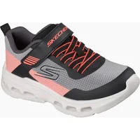 Boy's Skechers Glide-Step Drift Zorzox Textile Boy's Black & White/Orange Trainers - Size: UK 4 / eu 37 / us 5