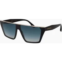 Women's Victoria Beckham Sunglasses VB683S 415 58 - Black - Size: 58-12-145