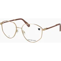 Women's Calvin Klein Jeans Optical Frame CKJ25204 770 55 - Gold - Size: 55-17-140