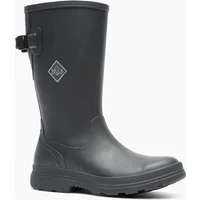 Women's Muck Boots Rainscape Tall Rubber Women's Black Wellington Boots - Size: 3