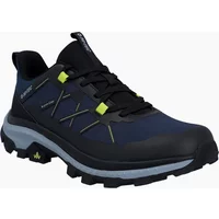 Men's Hi-Tec Infuse Low Polyester Men's Black/Spellbound/Acid Lime Hiking Shoes - Size: UK 10 / eu 44 / us 11