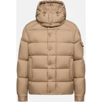 Women's Womens Moncler Maya 70 Jacket Beige - Brown - Size: 8