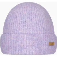 Women's Barts Womens Witzia Stretchy Ribbed Knit Knitted Beanie Hat - Purple - Size: ONE size