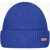 Women's Barts Womens Witzia Stretchy Ribbed Knit Knitted Beanie Hat - Blue - Size: ONE size