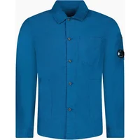 Men's CP Company Ottoman Workwear Shirt in Blue - Size: 38/Regular