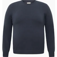 Men's Blend Mens Big & Tall Bryan Knitwear Jumper - Black - Size: Regular/50