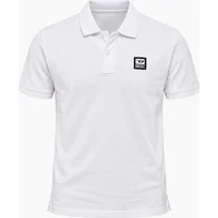 Men's Diesel T-Smith 250104 Off White Men's Polo Shirt - Size: 40
