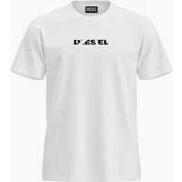 Men's Diesel T-Just 250231 Off White Men's T-Shirt - Size: 38