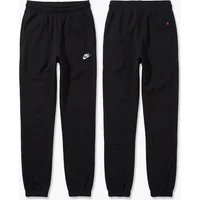 Men's Nike Mens Foundation AW77 Cuffed Joggers in Black - Size: Regular/40/32/34/35