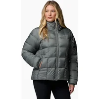 Women's Columbia Puffect III Full Zip Jacket Women's Green Puffer Jackets - Size: 10/8