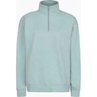 Women's Mountain Warehouse Womens Zip Neck Relaxed Fit Sweatshirt - Green - Size: 10 uk