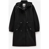 Women's Joules STORMWELL Womens Rain Coats Black - Size: 12