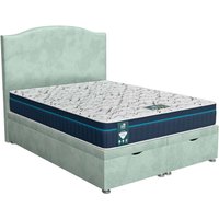 Luxe Loaf Venice Ottoman - Venice Duck Egg, Single 90 x 190 cm