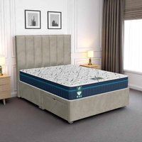 Vince Wing back Divan-Light - Venice Taupe, Double 135 x 190 cm