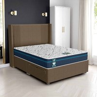 Ascot Royal Divan - Wheat Linen, Queen Size 120 x 190cm (Small Double)
