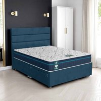 Milan Classic Stripe Divan-Dark - Milan Midnight, Single 90 x 190 cm
