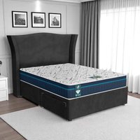 Venice Maxcoil Divan - Venice Black, Double 135 x 190 cm