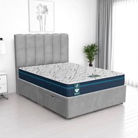 Venice Sonno Divan - Venice Silver, Single 90 x 190 cm
