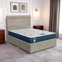 Venice Stratford Divan-Light - Venice Taupe, Queen Size 120 x 190cm (Small Double)