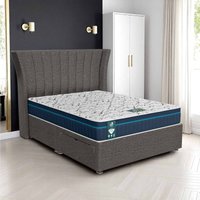 Wool Polar Super Divan - Chrome Wool, Double 135 x 190 cm