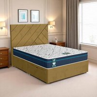 Milan Beverlay Divan - Milan Mustard, Super King 180 x 200 cm