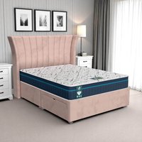 Milan Polar Super Divan - Milan Pink, Double 135 x 190 cm